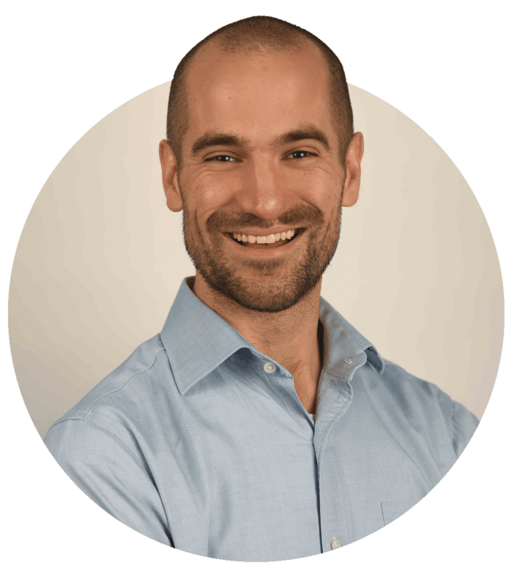 Michael Primak, smiling